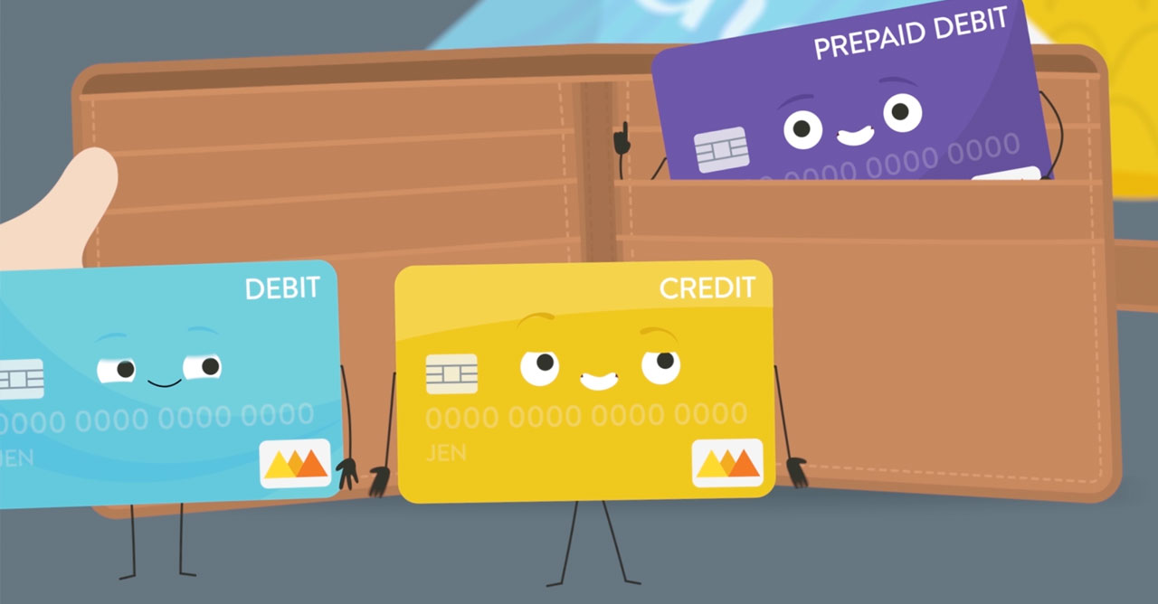 Comparing debit and credit cards