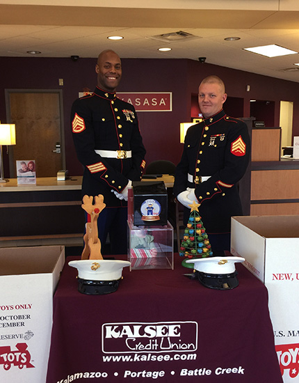 Marine Corps Toys for Tots donations