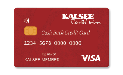 Cash back rewards credit card