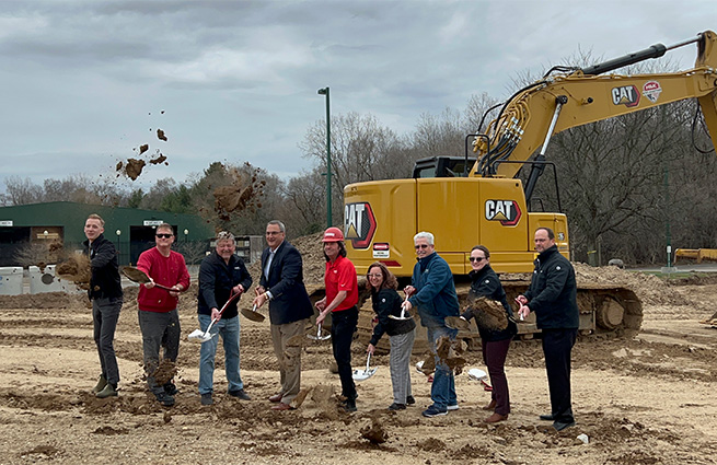 Gull Road Ground Breaking