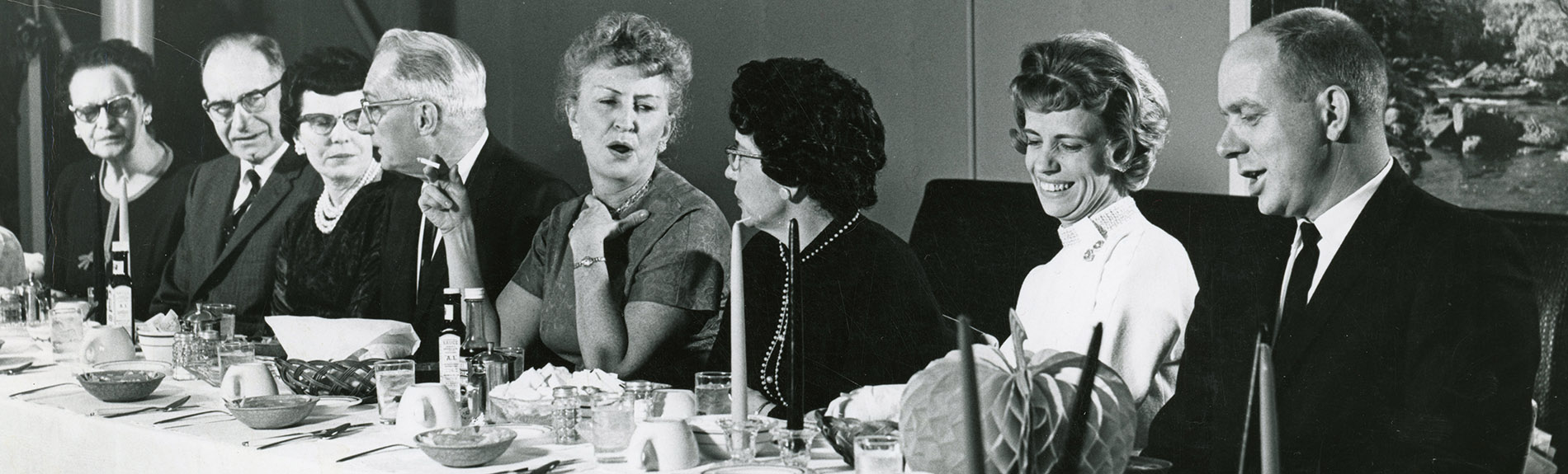First member appreciation dinner, 1964