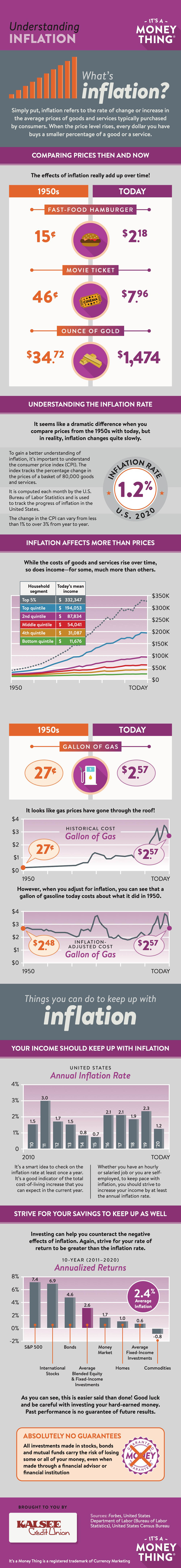 Understanding Inflation Infographic