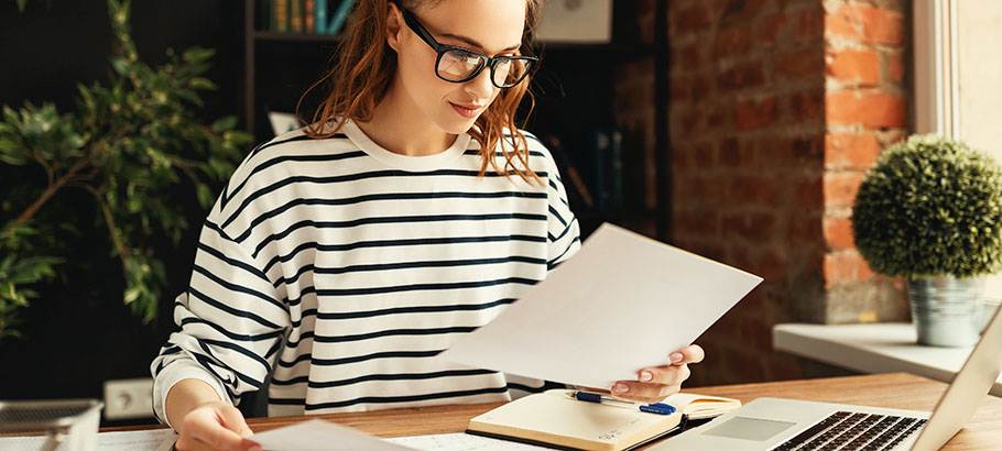 building a budget header image